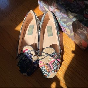 Valentino
Tan Butterfly Beaded Slipper size EU 36